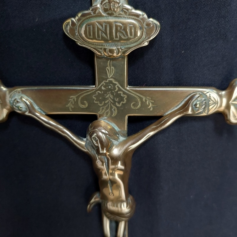Koperen crucifix KTB00169