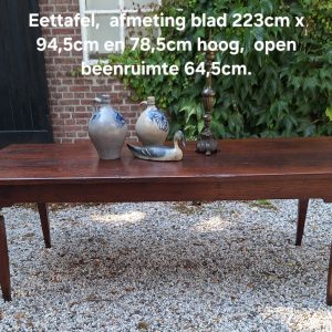 Eettafel Stamtafel. TAF00066
