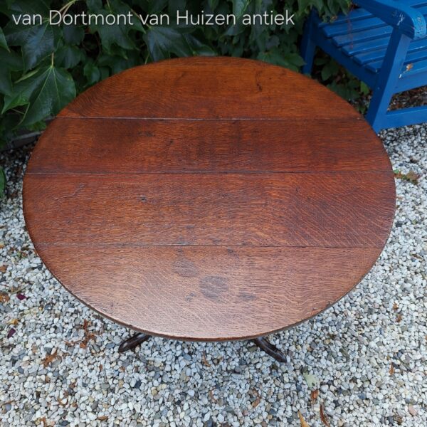 Engelse tilt top tafel. TAF00077 - Afbeelding 2